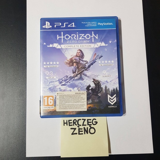 Horizon zero dawn ce ps4