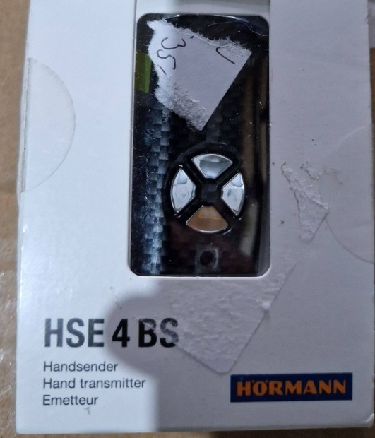 Hrmann HSE 4 BS 4 nyomgombos, Bisecur rendszer kapunyitkhoz j