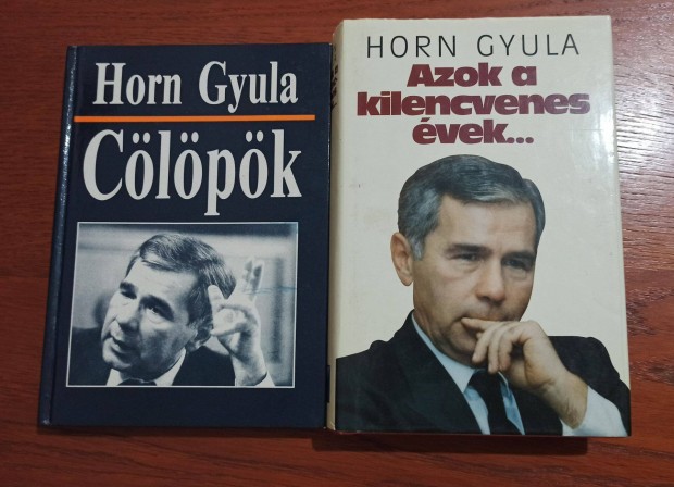 Horn Gyula könyvek