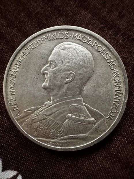 Horthy 1939 ezüst 5 pengő