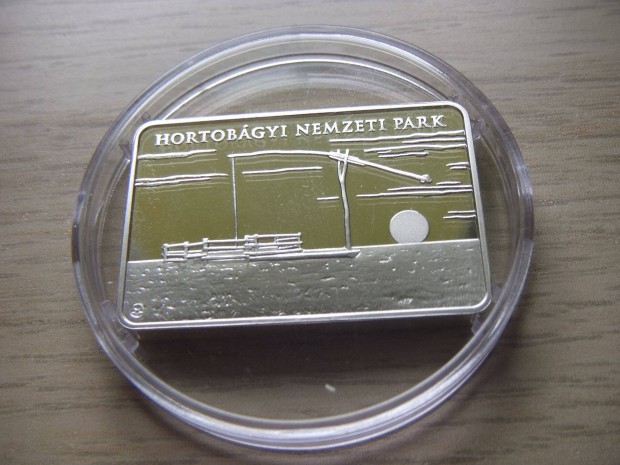 Hortobágyi Nemzeti Park Ezüstérem 2023 zárt bontatlan kapszulában