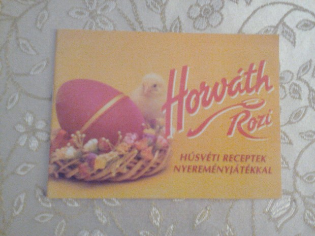 Horvth Rozi: Hsvti receptek