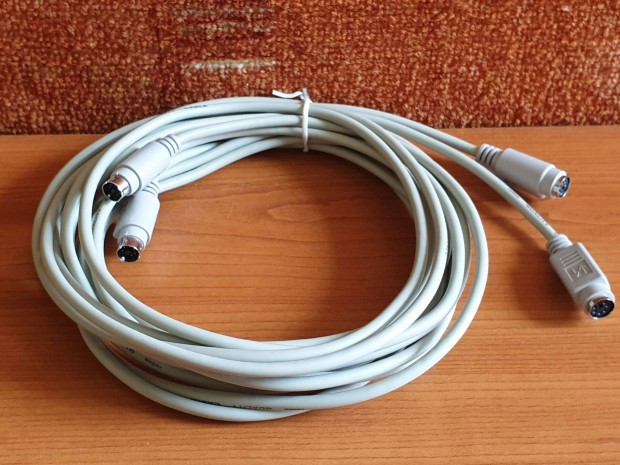 Hosszabbító toldó kábel 3m PS2 / PS2 (1db!!) újszerű