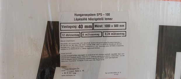 Hszigetels: EPS 100