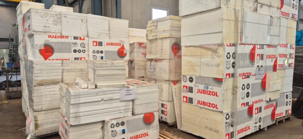 Hőszigetelő anyag Jubizol EPS 80 / 80 mm, 3 m2/bála
