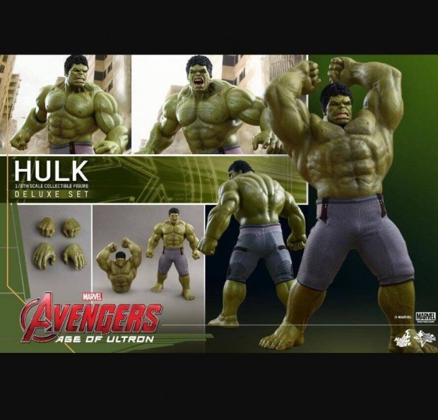 Hot Toys Hulk Age of Ultron figura