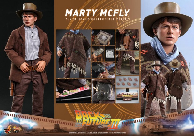 Hot Toys Marty Mcfly & Dr.Brown
