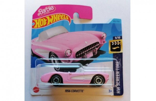 Hot Wheels 1956 Corvette Barbie Screen Time 2023 183/250