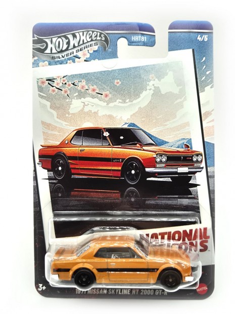 Hot Wheels 1971 Nissan Skyline HT 2000 GT-R - Silver Series 4/5 - hos