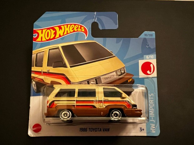 Hot Wheels 1986 Toyota Van - HW J-Imports