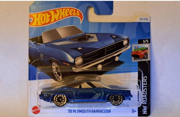 Hot Wheels 2024. '70 Plymouth Barracuda. Csere is!