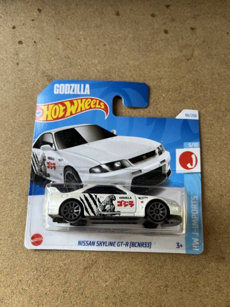 Hot Wheels 2024 - Godzilla Nissan Skyline GT-R (Bcnr33) j