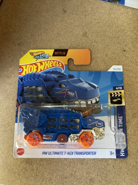 Hot Wheels 2024 - Netflix HW Ultimate T-Rex Transporter kk j