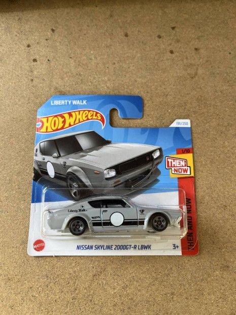 Hot Wheels 2024 - Nissan Skyline 2000GT-R Lbwk j