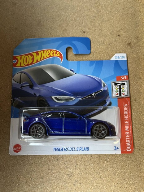 Hot Wheels 2024 - Tesla Model S Plaid j