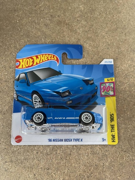 Hot Wheels 2024 - '96 Nissan 180SX Type X Új