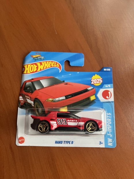 Hot Wheels 2025 - Hako Type D Új