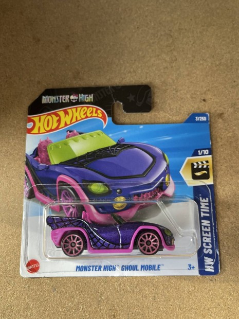 Hot Wheels 2025 - Monster High Ghoul Mobile j