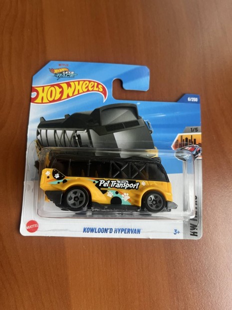 Hot Wheels 2025 - Netflix Kowloon'd Hypervan Új