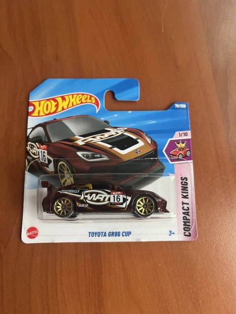 Hot Wheels 2025 - Toyota GR86 Cup Új