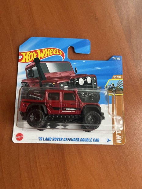 Hot Wheels 2025 - '15 Land Rover Defender Double Cab Új