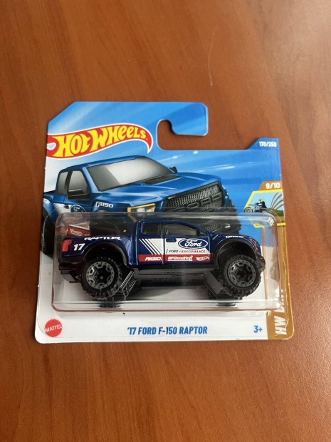 Hot Wheels 2025 - '17 Ford F-150 Raptor Új