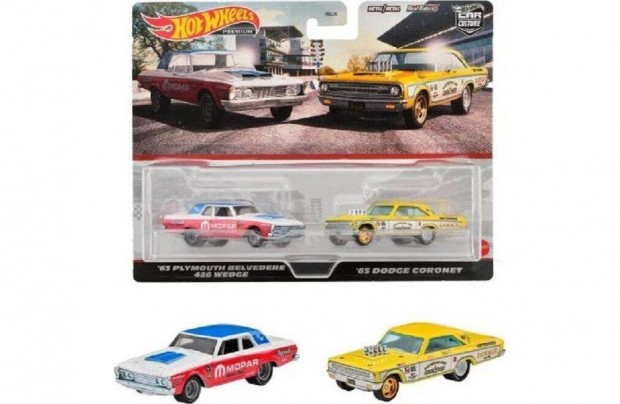 Hot Wheels 2-Pack 2023 Mix 1 '63 Plymouth Belvedere - Dodge Coronet