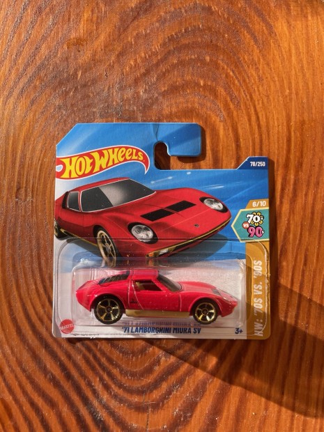 Hot Wheels 71 Lamborghini Miura SV