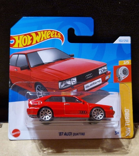 Hot Wheels 87 audi Quatro