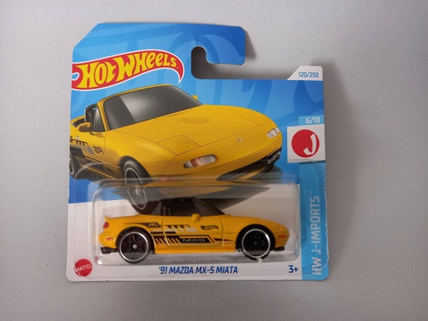 Hot Wheels 91 Mazda MX-5 Miata