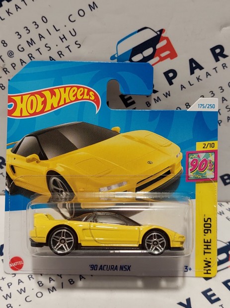 Hot Wheels Acura / Honda NSX (1990)  - HW: The '90s - 175/250 -  Hot