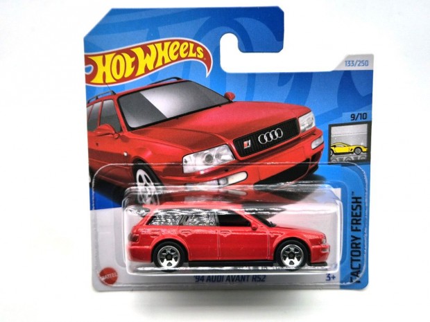 Hot Wheels Audi Avant RS2 (1994) - Factory Fresh 9/10 - 133/250 -  Ho