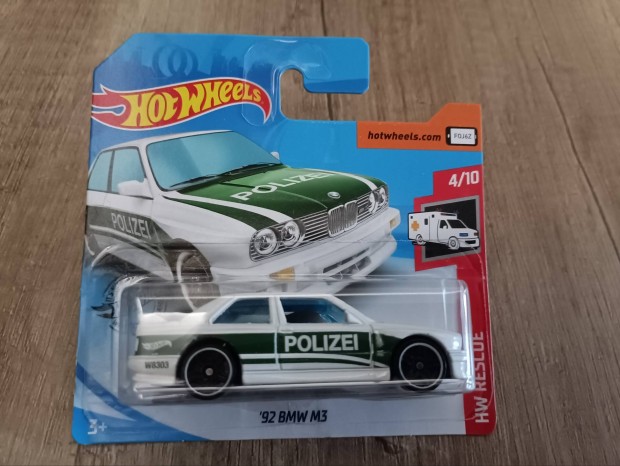 Hot Wheels BMW M3 police car kisaut 