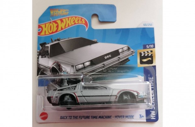 Hot Wheels Back to the Future Delorean Time Machine Hover Mode