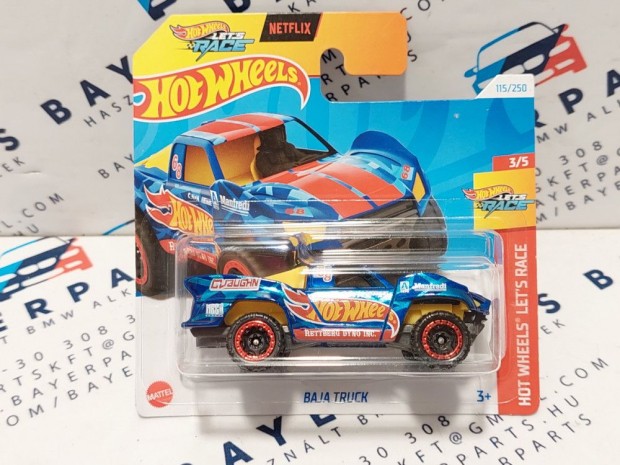 Hot Wheels Baja Truck - Hot Wheels Let's Race 3/5 - 115/250 -  Hot Wh