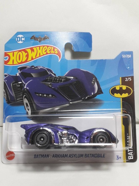 Hot Wheels Batman Arkham Asylum Batmobile (purple) 2022