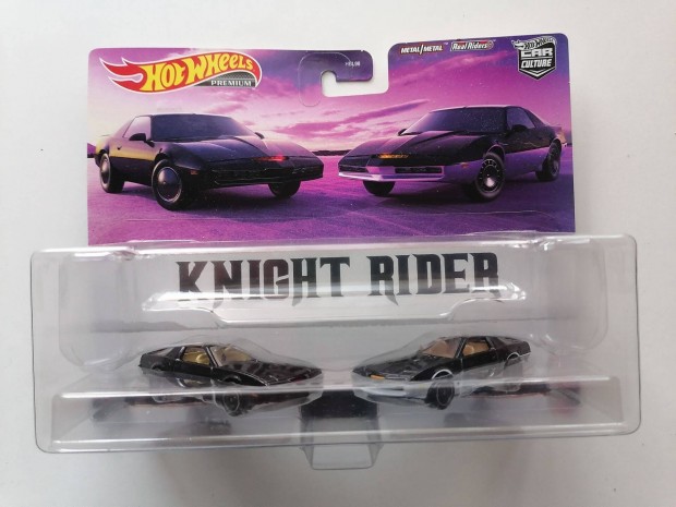 Hot Wheels Car Culture 2-Pack Knight Rider K.I.T.T. & K.A.R.R