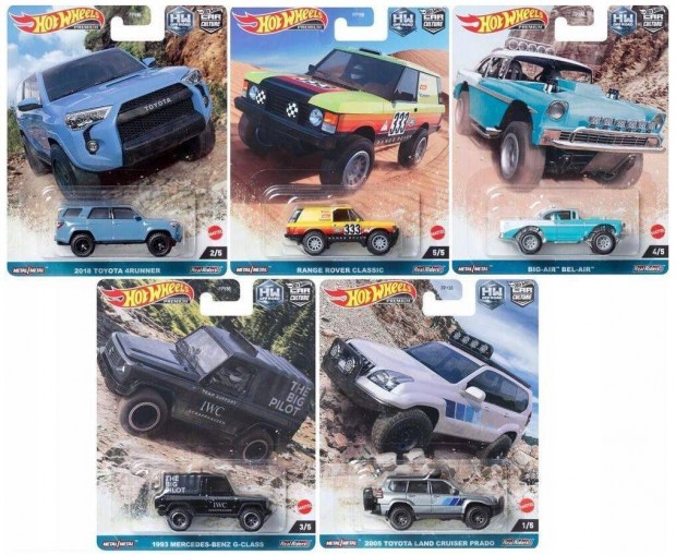 Hot Wheels Car Culture Off-Road szett