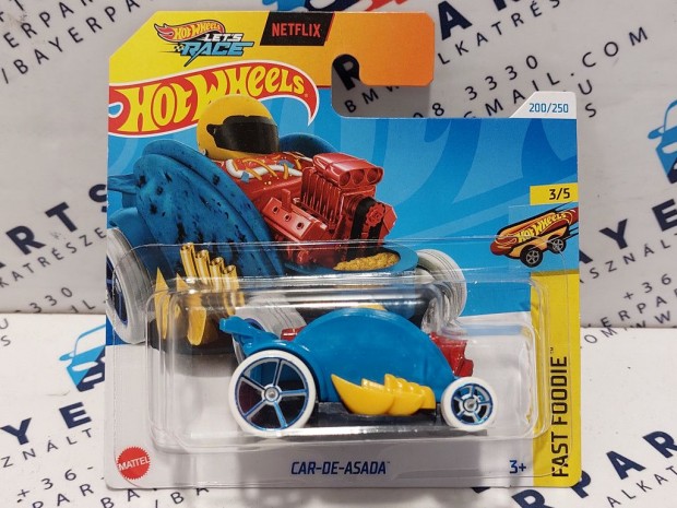 Hot Wheels Car-De-Asada - Fast Foodie - 200/250 - Treasure Hunt -  Ho