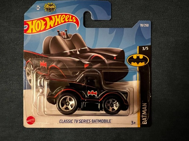 Hot Wheels Classic TV Series Batmobile - fekete - Batman