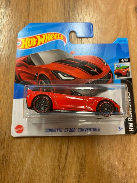 Hot Wheels Corvette C7 Z06 Convertible (Hkh41)