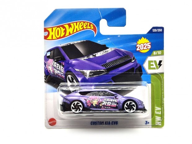 Hot Wheels Custom Kia EV6 - HW EV 8/10 - 120/250 - Hot Wheels - 1:6