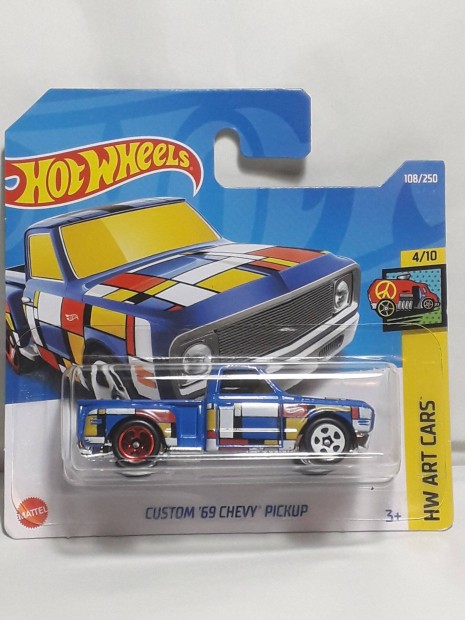 Hot Wheels Custom '69 Chevy Pickup (blue) 2022