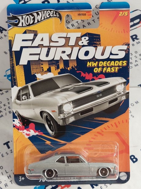 Hot Wheels Decades of Fast -  Fast and Furious - Hallos iramban 2/5