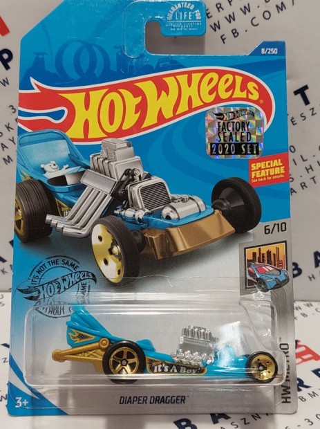 Hot Wheels Diaper Dragger - HW Metro 6/10 - 8/250 - hossz krtys -