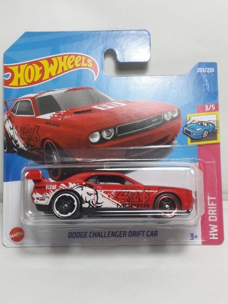 Hot Wheels Dodge Challenger Drift Car (red) 2022