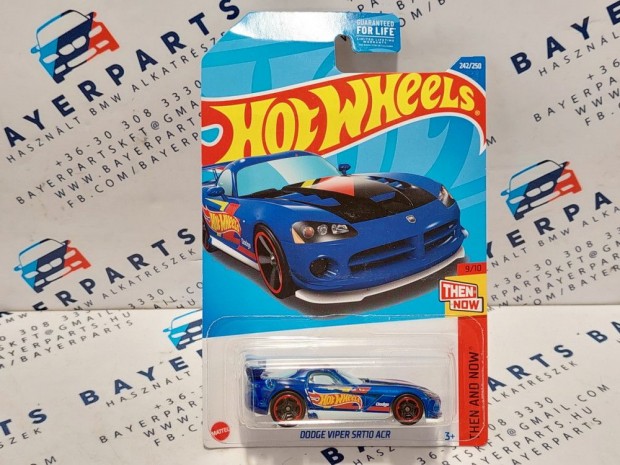 Hot Wheels Dodge Viper SRT10 ACR - Then and now 9/10 - 242/250 - hoss