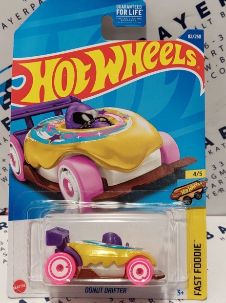 Hot Wheels Donut Drifter - Fast Foodie 4/5 - 82/250 - hossz krtys
