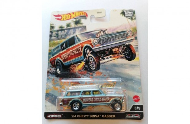 Hot Wheels Dragstrip Demons '64 Chevy Nova Gasser