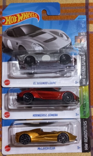 Hot Wheels El Segundo, Koenigsegg, Mclaren